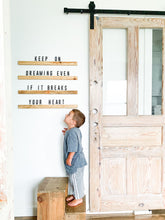 Load image into Gallery viewer, 24" Stained Letter Board Set