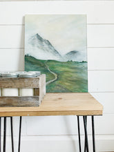 Load image into Gallery viewer, Glacier Valley - Watercolor Landscape