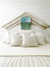 Load image into Gallery viewer, A River Runs Through The Valley At Midnight - Watercolor Landscape