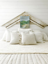 Load image into Gallery viewer, Green Rolling Hills & Golden Pastures - Watercolor Landscape