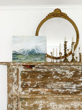 Load image into Gallery viewer, Mountain Countryside - Watercolor Landscape