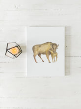 Load image into Gallery viewer, Mommy & Me Baby Animals - Bison / Buffalo