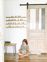 Load image into Gallery viewer, 36" Stained Letter Board Set