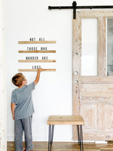 Load image into Gallery viewer, 24" Stained Letter Board Set