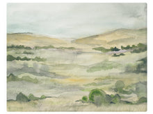 Load image into Gallery viewer, Summer Fields - Watercolor Landscape
