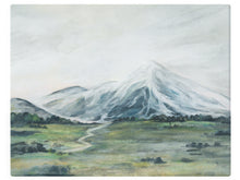Load image into Gallery viewer, Mountain Countryside - Watercolor Landscape