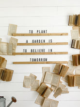 Load image into Gallery viewer, 36" Stained Letter Board Set