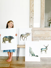 Load image into Gallery viewer, Double Exposure Moose
