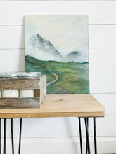 Load image into Gallery viewer, Glacier Valley -  Watercolor Landscape
