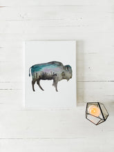 Load image into Gallery viewer, Double Exposure Bison / Buffalo
