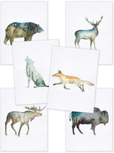 Load image into Gallery viewer, Double Exposure Wolf
