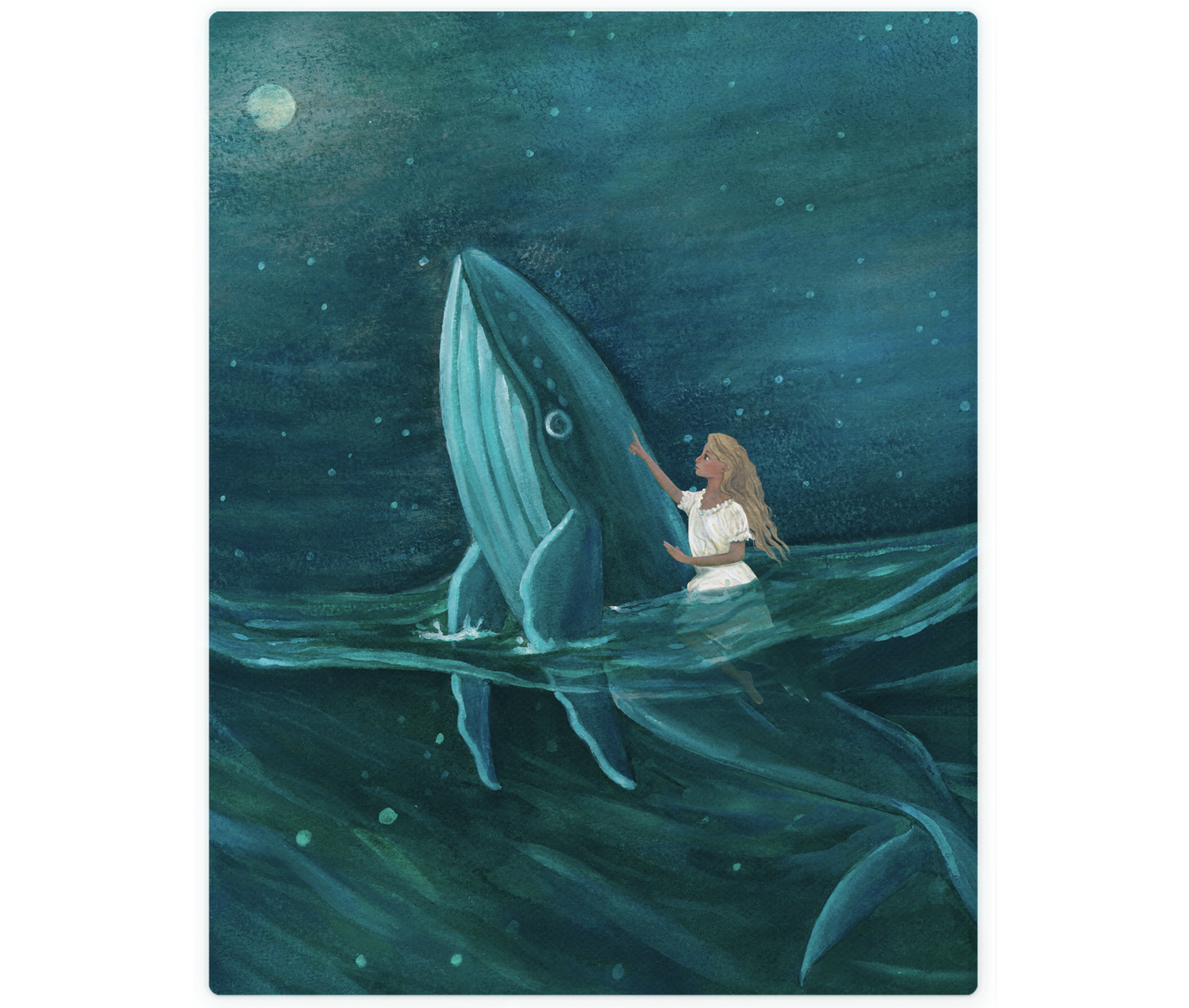 Whale: Customize Your Child In A Fairytale Painting