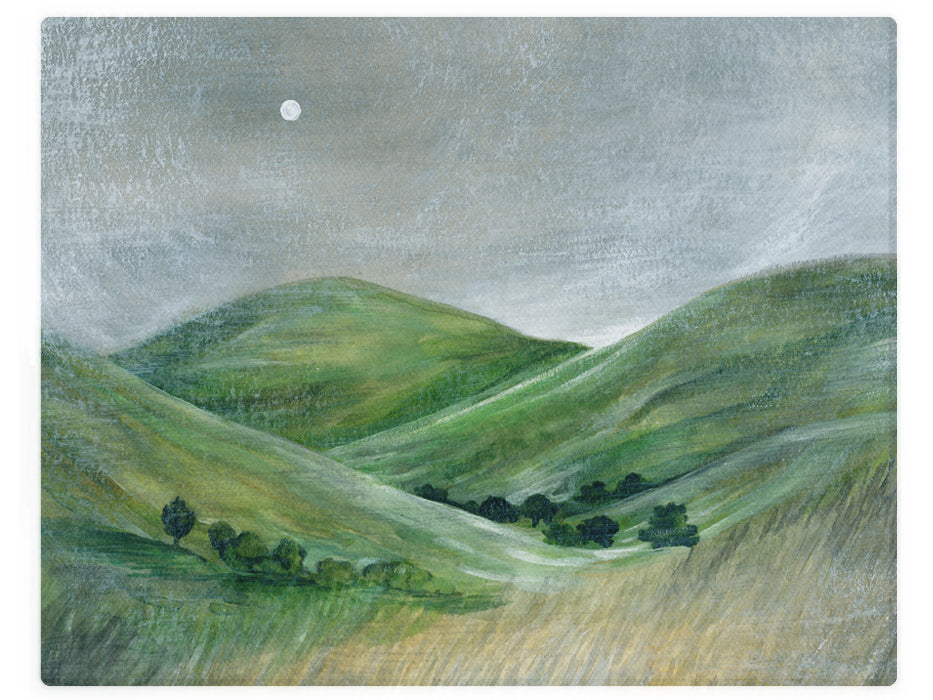 rolling hills sketch