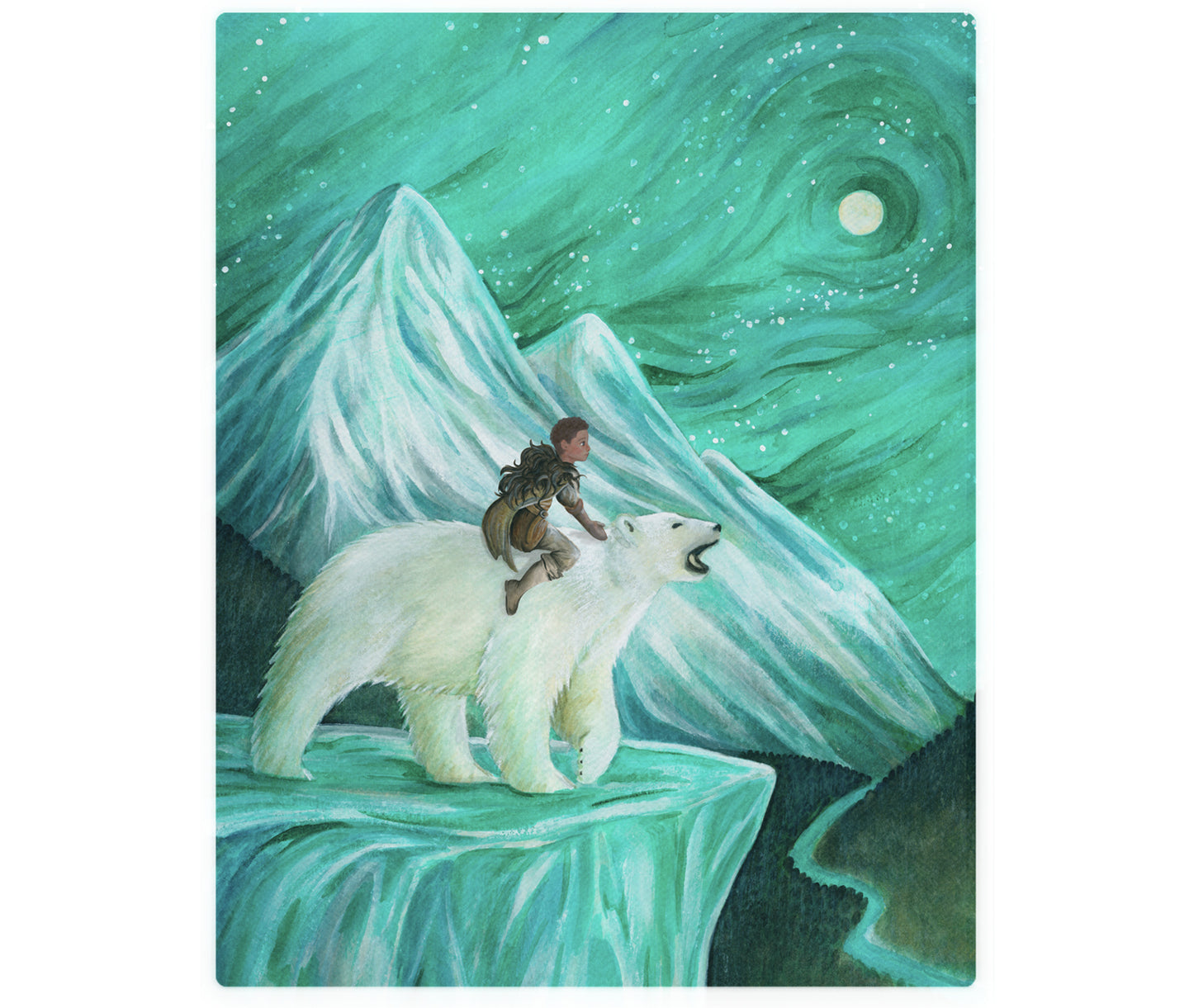 Polar Bear: Customize Your Child In A Fairytale Painting
