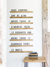 Load image into Gallery viewer, 24&quot; Extra Large Stained Letter Board Set
